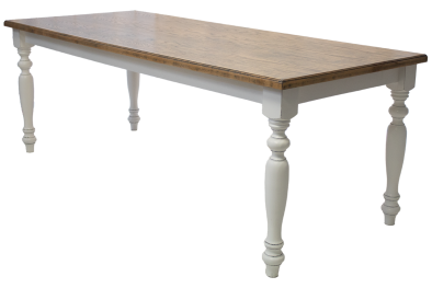 French Oak Veneer Dining Table 2100 X 900