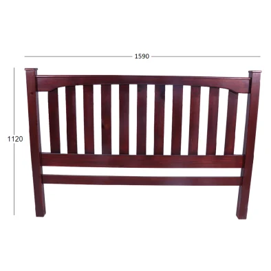 BUD SB HEADBOARD QUEEN WITH DIMENSIONS