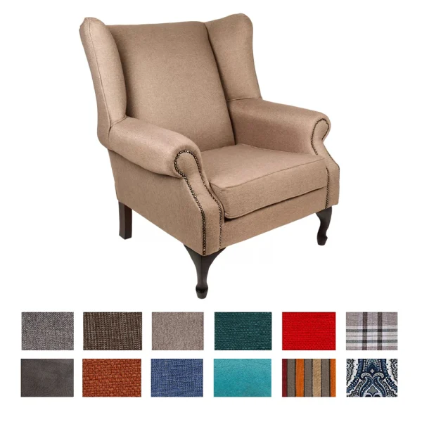Wingback MEDIUM with colour swatches