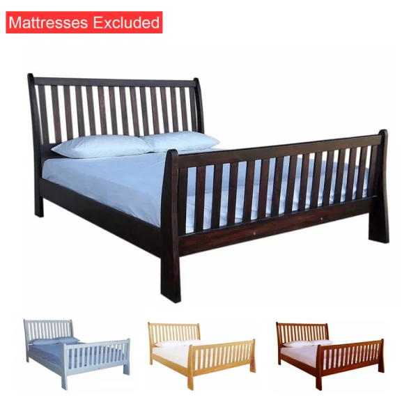Bud sleigh bed queen size