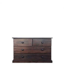 Bud chest 2 x 2 drawers mahogany