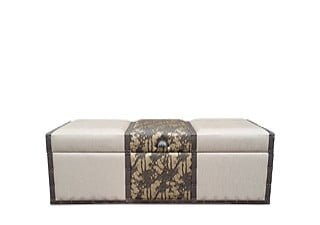 upholstered blanket box