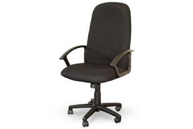 MONO HIGH BACK OFFICE CHAIR FABRIC BLACK
