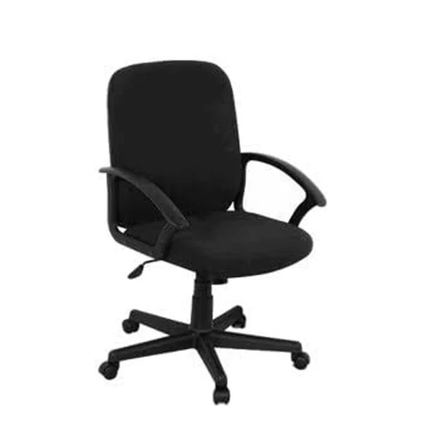 Montana Mid Back Chair Fabrick Black