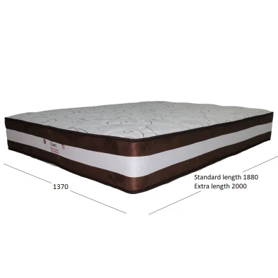 EXEC TURN DOUBLE MATTRESS WITH DIMENSIONS