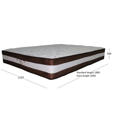 EXEC TURN MATTRESS QUEEN with dimensions