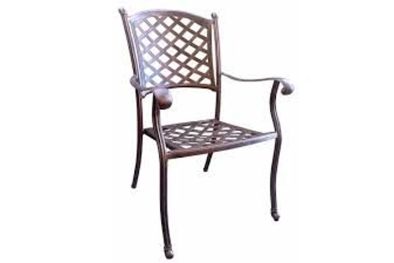 ALUMINIUM-CLASSIC-TUBE-DINING-CHAIR-BRONZE-ON-BLACK---SHOP-SOILED