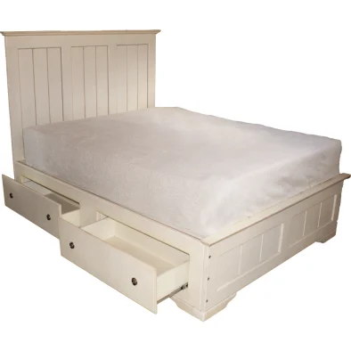 Samos 4 drawer Queen extra length bed
