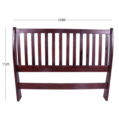 BUD SLEIGH HEADBOARD QUEEN WITH DIMENSIONS