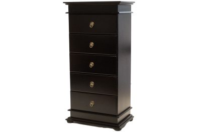 Grandeur-5-Drawer-Tallboy-Painted-Bordeaux