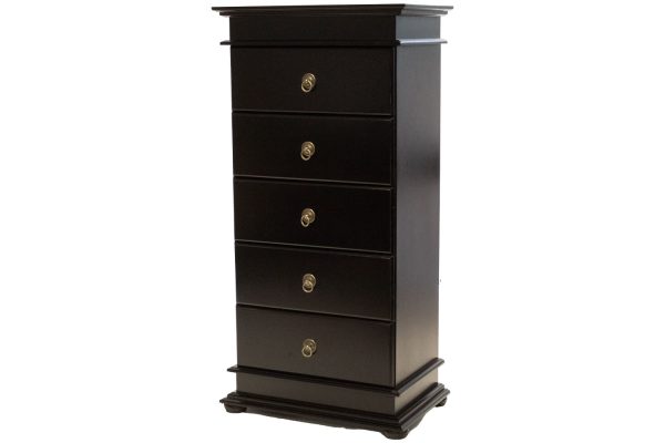 Grandeur-5-Drawer-Tallboy-Painted-Bordeaux