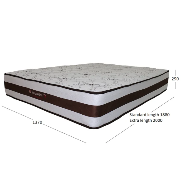 INNOVATION MATTRESS DOUBLE WITH DIMENSIONS