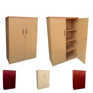 Impact stationery cupboard 1500 high various colours