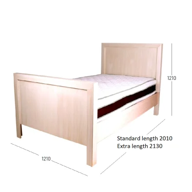 MOD three quarter bed with dimensions