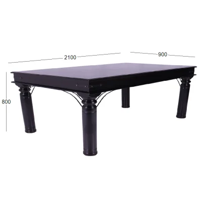 ORIENT DINING TABLE 2100 X 900 WITH DIMENSION