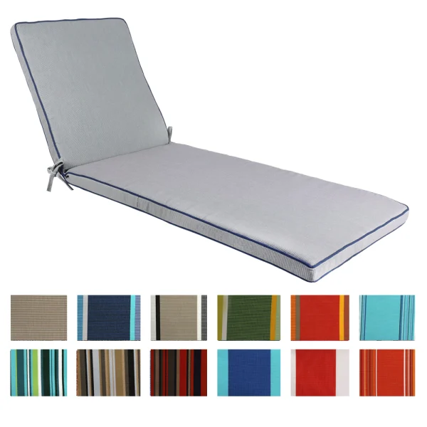 Patio Deluxe lounger with various colours