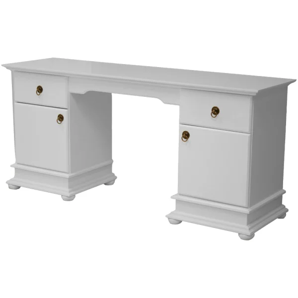 Grandeur Dress Desk Painted White