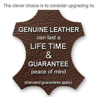 Genuine leather - Logo