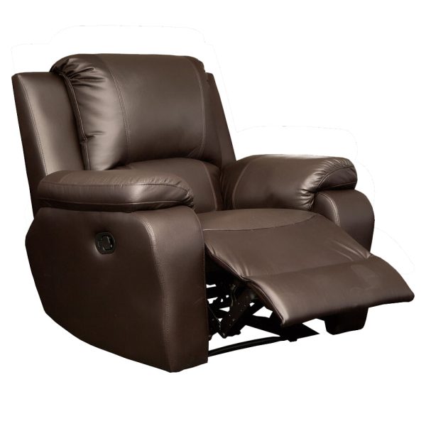 brown recliner