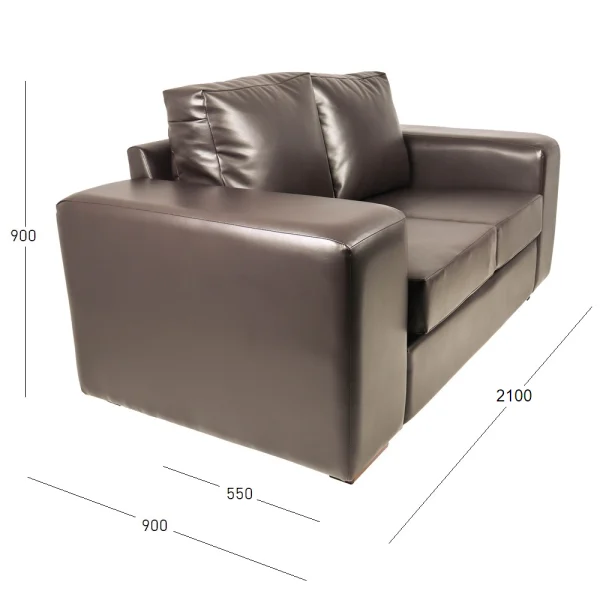 MOD XL 2.5 SEATER WITH DIMENSIONS