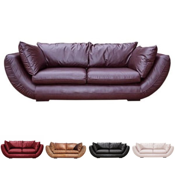 Regal 2.5 seater couch leather various colours