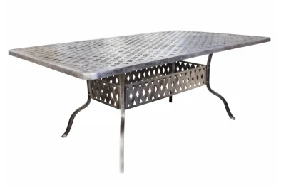 Aluminium 8 Seater Dining Table 2100