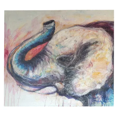 painting of elephant
