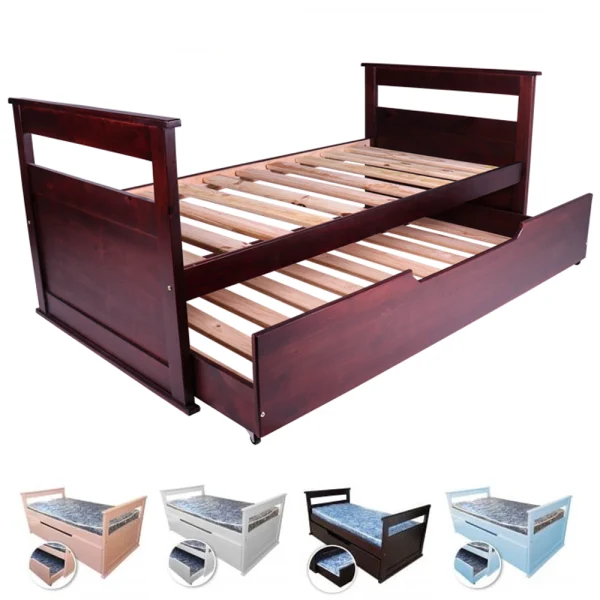 Turndle bed single various colours