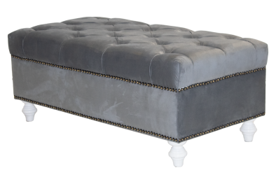 Churche ottoman 1200x600 Velvet Grey