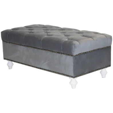 Churche ottoman 1200x600 Velvet Grey