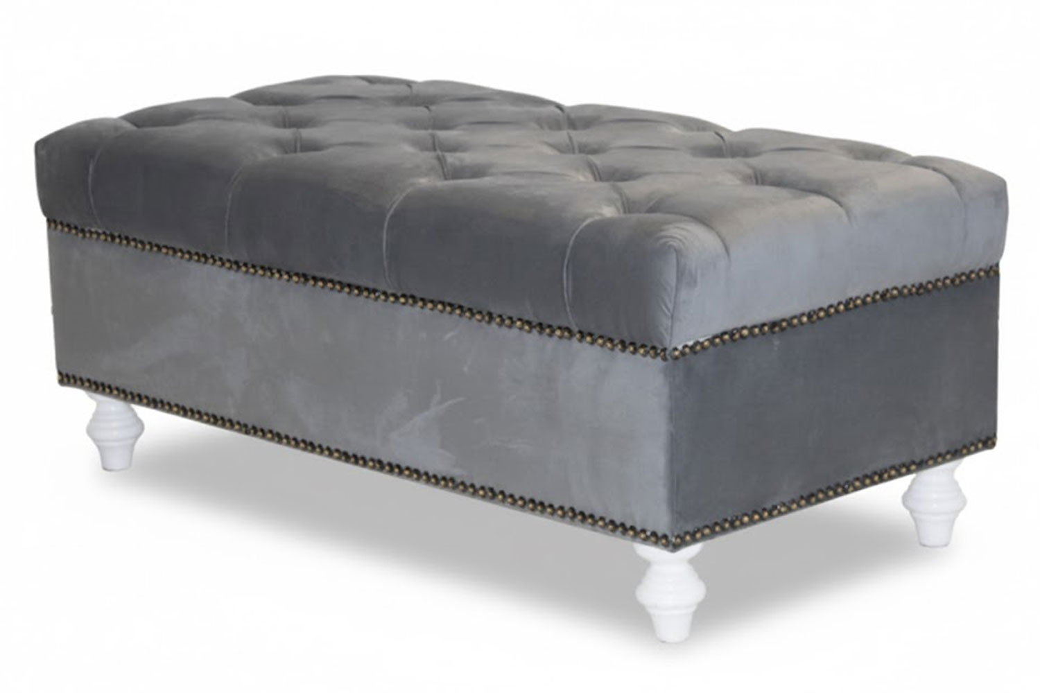 Churche ottoman 1200x600 Velvet Grey