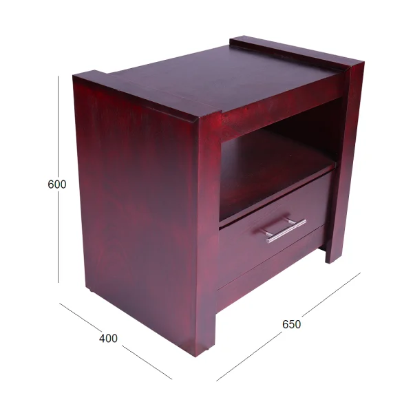 MOD 1 DRAWER PEDESTAL WITH DIMENSIONS