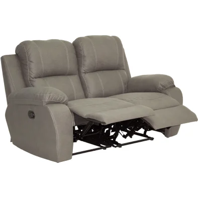 Premier Recliner 2 seater 2 action Fabric grey
