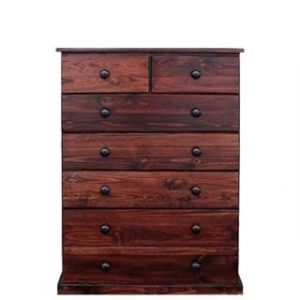 Bud chest 2 x 5 drawers mahogany