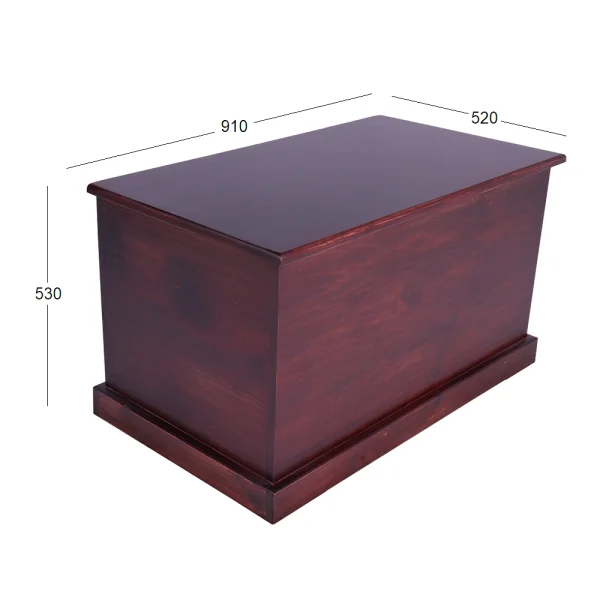BUD SINGLE TOYBOX WITH DIMENSIONS