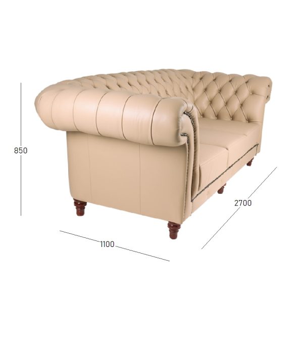 Churchill 3 seater with dimensions