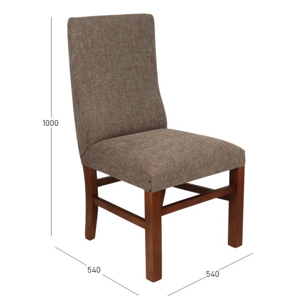 Schubert dining chair WITH DIMENSIONS