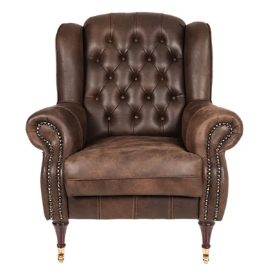 leather wingback chairs for sale