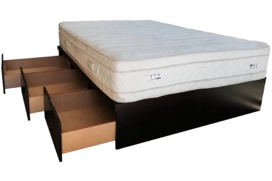 Basebed-With-3-Drawers-Double-Painted-Bordeaux-(Excl.-Mattress)