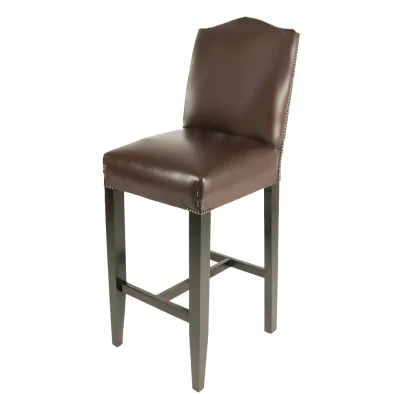 Empire bar chair plain back brown