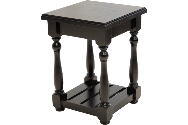 French Side Table Wood Veneer Mahogany