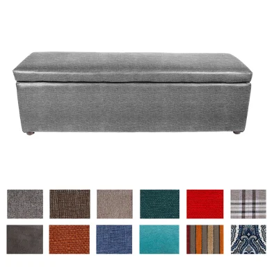 Blanket box 1800 fabric various colours