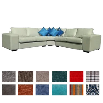 Mod XL corner suite fabric various colours