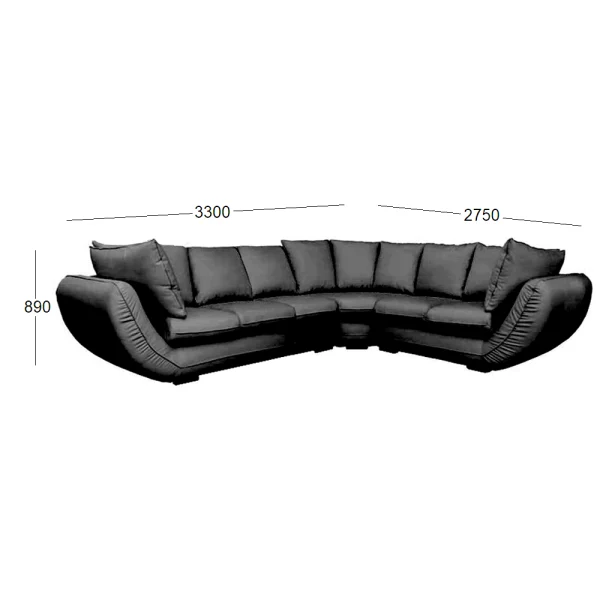 REGAL 6 SEATER CNR LL WITH DIMENSIONS