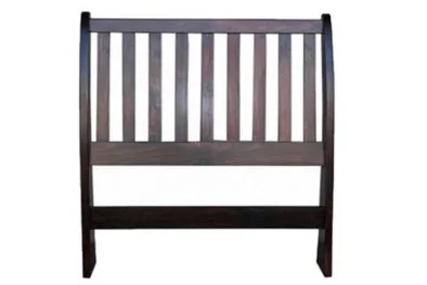 Pine Sleigh 3.4 headboard - Mahogany