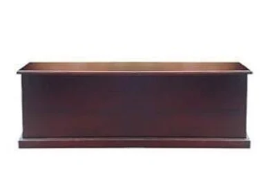 Pine toybox 1830 - Mahogany