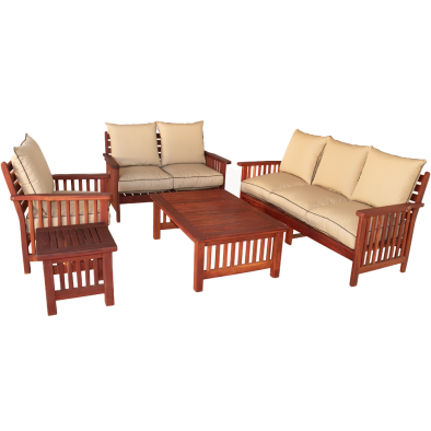 Bay 5 Piece Patio Set Special Rhodesian Teak