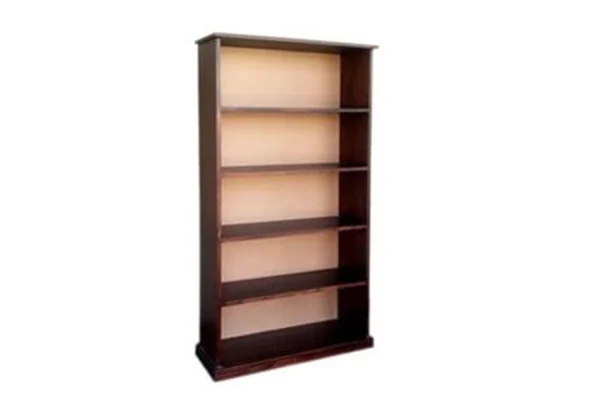 PIne Bookshelf Mahogany 900 X 300 X 1800