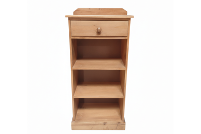 PIne Bookshelf Oregon with drawer 600 X 350 X 1200