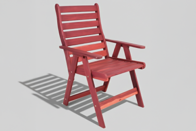 Solid Teak Patio Dining Chair